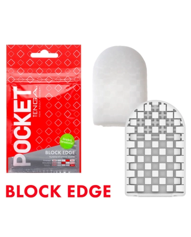Masturbateur Tenga Pocket - Block Edge