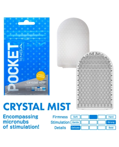 Tenga Masturbazione Pocket - Crystal Mist
