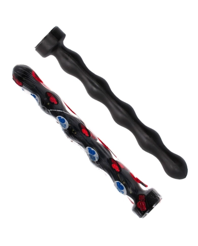 Anal dong 6-Steps-Dildo (30 cm)  - All Black Anal dong 6-Steps-Dildo (30 cm)  - All Black