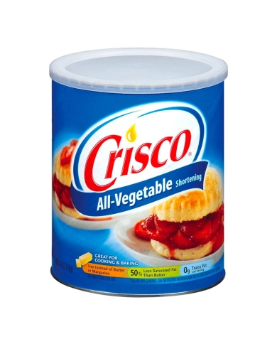 Crisco all vegetable 1360gr - Graisse pour pénétration anale