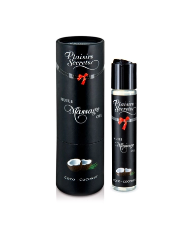 Olio da massaggio commestibile alla Coco - Plaisirs Secrets