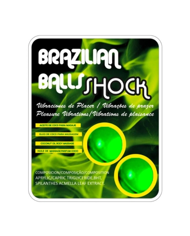 2x Boules lubrifiantes effet relaxant - Brazilian Balls