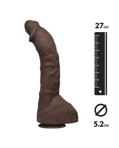 Realistischer Dildo XXL Prince Yahshua 27cm (Braun) - Doc Johnson Realistischer Dildo XXL Prince Yahshua 27cm (Braun) - Doc Johnson