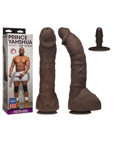 Realistischer Dildo XXL Prince Yahshua 27cm (Braun) - Doc Johnson Realistischer Dildo XXL Prince Yahshua 27cm (Braun) - Doc Johnson