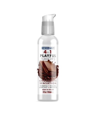 Schokolade Wasserbasis Gleitmittel - Swiss Navy 118ml