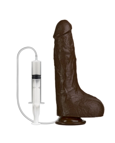 Bust It Strap-On-Me (Fallo eiaculatorio) 15cm (Nerro) - Doc Johnson