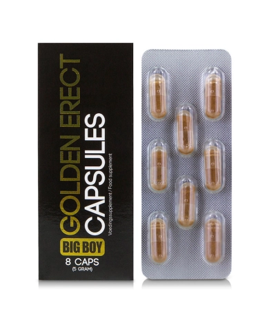 Potenzmittel Golden Erect Capsules (8 caps) - Big Boy