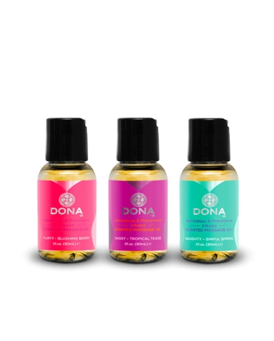 Pheromon-Massageöl-Set 3x 30ml 