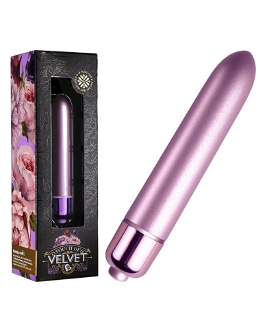 Mini pocket vibrator Touch of Velvet Lilac - Rocks-Off RO-90mm