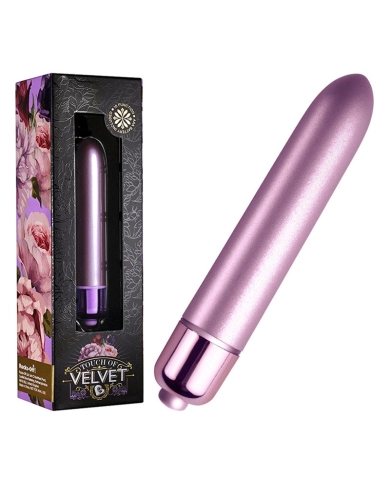 Mini Vibrator Rocks-Off Touch of Velvet Lilac - Rocks-Off RO-90mm
