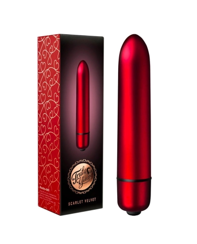Mini Vibrator Rocks-Off Truly Yours Scarlet Velvet - Rocks-Off RO-90mm