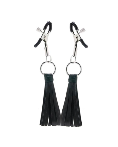 Pinze capezzolo con piccole fruste (Nero) - CalExotics