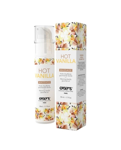 Exsens Huile de massage chauffante et gourmande - Vanille Exsens Huile de massage chauffante et gourmande - Vanille