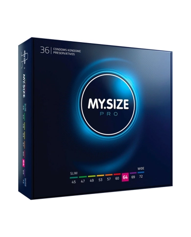 My Size Pro condoms 64mm - 36pc. My Size Pro condoms 64mm - 36pc.