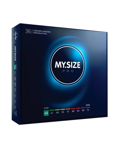 My Size Pro condoms 45mm - 10pc. My Size Pro condoms 45mm - 10pc.