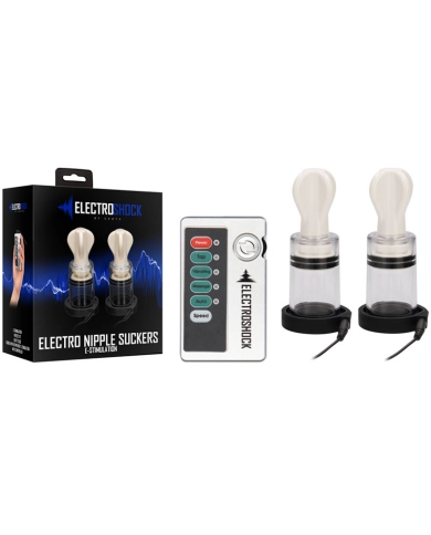 Aspire tétons avec électrostimulation - ElectroShock Aspire tétons avec électrostimulation - ElectroShock