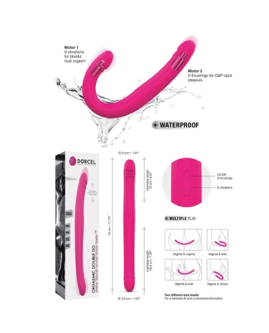 Doppeldildo 45cm - Marc Dorcel Real Double Do Pink Doppeldildo 45cm - Marc Dorcel Real Double Do Pink