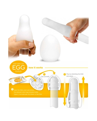 Tenga Egg Wavy - Masturbazione Uovo Tenga Egg Wavy - Masturbazione Uovo