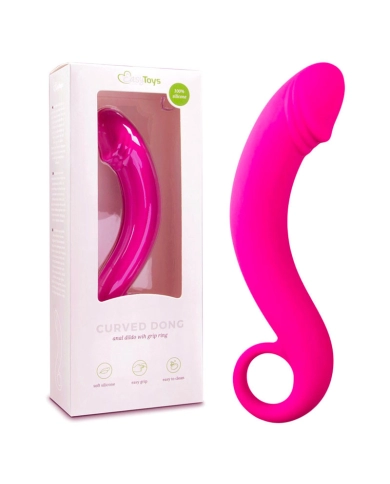 Dildo semi-réaliste EasyToys Curved Dong - EasyToys Dildo semi-réaliste EasyToys Curved Dong - EasyToys