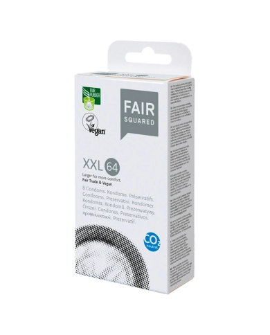 Fair Squared Vegan XL 60 Kondome - 8pces.