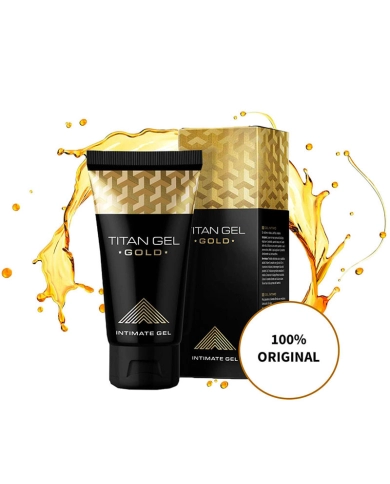 Pene allargamento gel - Titan Gel Gold Original - 50 ml