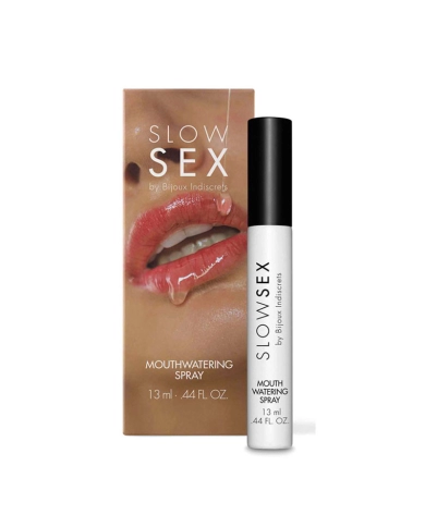 Saliva activator spray Slow Sex (13 ml) - Bijoux Indiscrets