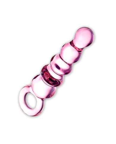 Anal glass beads - Gläs Quintessence Beaded Anal Slider