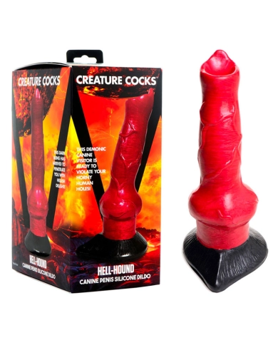 Godemichet alien Hell-Hound (17cm) - Creature Cocks Godemichet alien Hell-Hound (17cm) - Creature Cocks