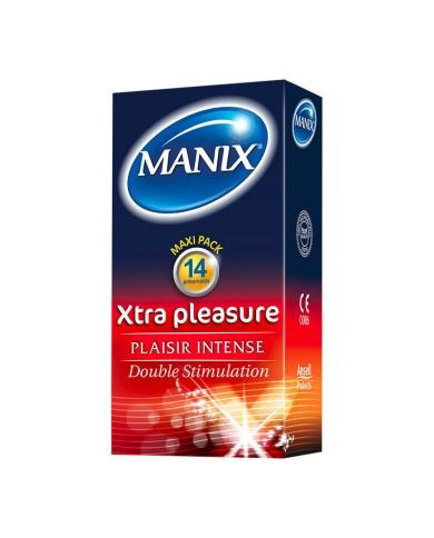 Préservatifs Manix Xtra Pleasure 12pc