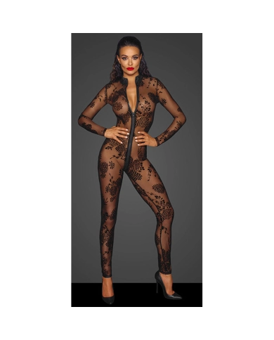 Body Stocking Overall F237 - Noir Handmade