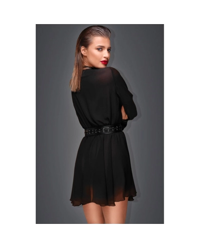 Mini Vestito F150 Chiffon - Noir Handmade Mini Vestito F150 Chiffon - Noir Handmade