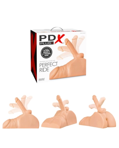 Masturbateur Dildo Réaliste PDX Plus Perfect Ride - Pipedream Masturbateur Dildo Réaliste PDX Plus Perfect Ride - Pipedream
