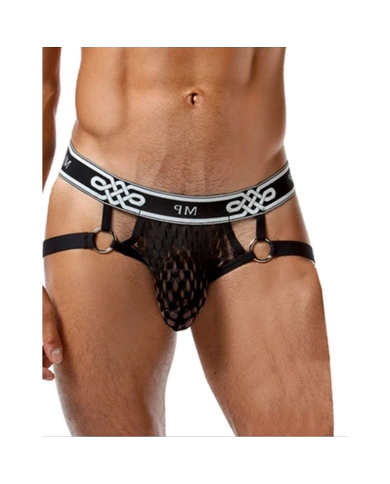 Suspensorium Jock Ring (Schwarz) - Male Power