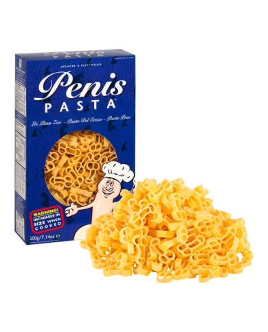 Pâtes en forme de pénis - Zizi Pasta