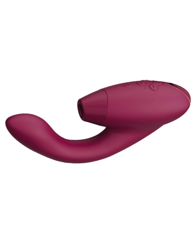 Womanizer Duo (Bordeaux) - Clitoral & G Spot Vibrator