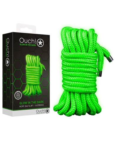 Bondage Seil Japanese Phosphoreszierend 5m - Ouch Bondage Seil Japanese Phosphoreszierend 5m - Ouch