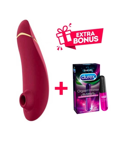 Womanizer Premium 2 (rouge) - Stimulateur clitoris & Point G