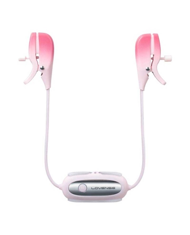 Vibrating and connected breast clamps - Lovense Gemini Vibrating and connected breast clamps - Lovense Gemini