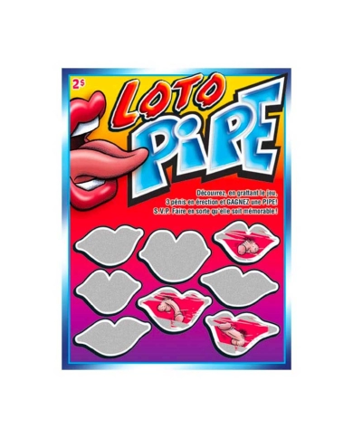 Scratch cards "Loto Pipe" (French) - Ozzé Scratch cards "Loto Pipe" (French) - Ozzé
