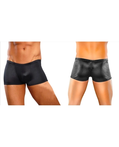 Black Sexy Boxer Lo Rise Pouch - Male Power Black Sexy Boxer Lo Rise Pouch - Male Power