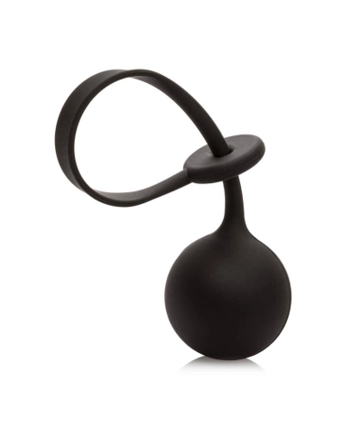Cockring lasso ajustable et lesté 110gr. - CalExotics