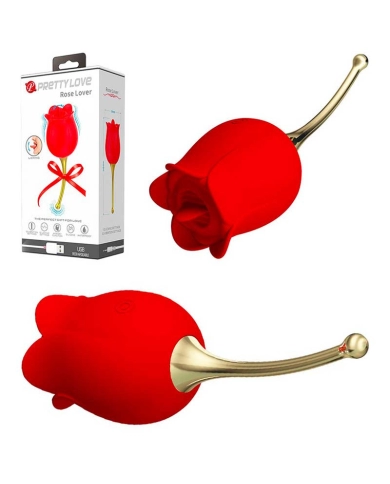 Stimolatore clitorideo Rose Lover - Pretty Love Stimolatore clitorideo Rose Lover - Pretty Love