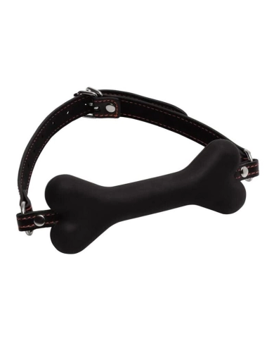 Silikon Ball Gag mit Hundeknochen - Master Serie
