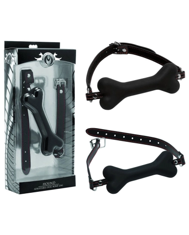 Ball Gag en silicone avec Os de chien - Master Serie Ball Gag en silicone avec Os de chien - Master Serie