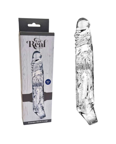Gaine pour agrandir le pénis Get Real X-Large (Transparent) - ToyJoy Gaine pour agrandir le pénis Get Real X-Large (Transparent) - ToyJoy