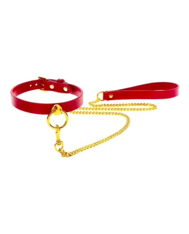Laisse et collier BDSM - Taboom Bondage in Luxury