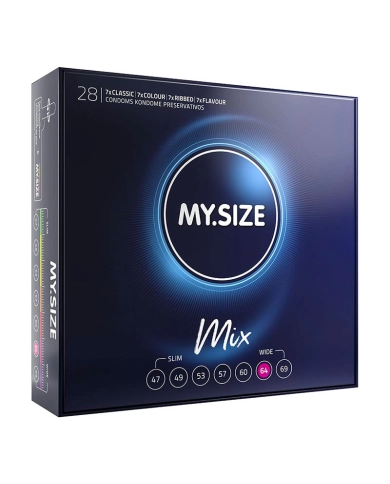 My Size Mix condoms 57mm - 28pc.