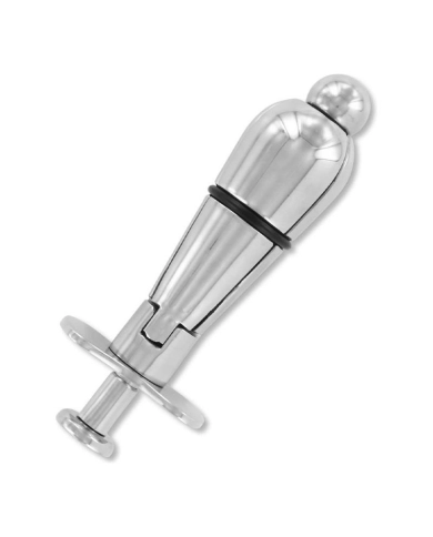  Ass Lock - Plug de chasteté anale en acier (avec cadenas)