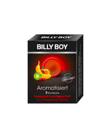 Préservatifs Aromatisé BILLY BOY (5 Préservatifs)