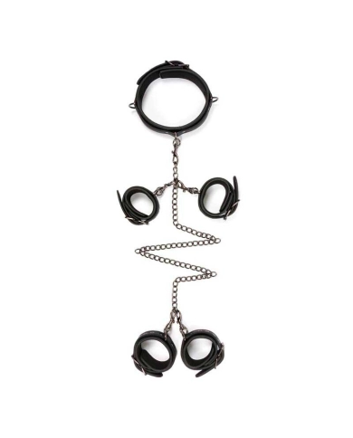 BDSM Restraint Kit Neck - arm - ankle - EasyToys
